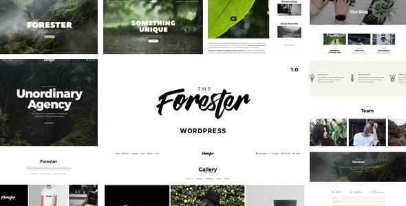 The Forester - Creative Portfolio Clean WordPress Theme Logo